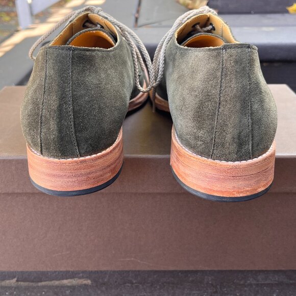 Green Suede Shoes by Esquivel - Picture 4 of 14